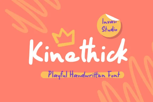 Kinethick Font Kinethick Font Poster 1