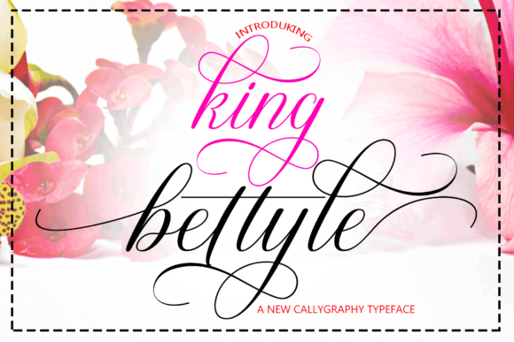 King Bettyle Font Poster 1