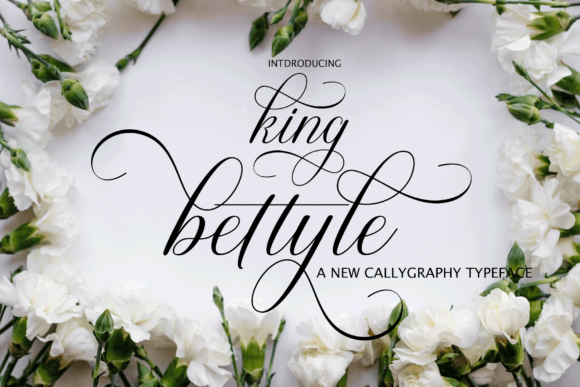 King Bettyle Font Poster 2