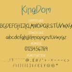 Kingdom Font Poster 3