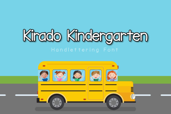 Kirado Kindergarten Font Poster 1