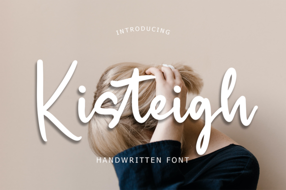 Kisteigh Font Poster 1