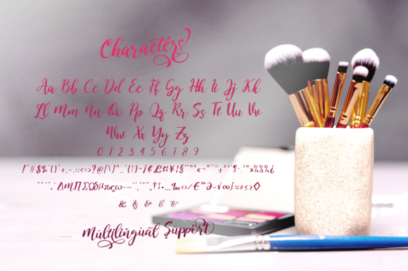 Kitahara Font Poster 7