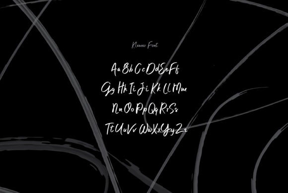 Klamer Font Poster 2
