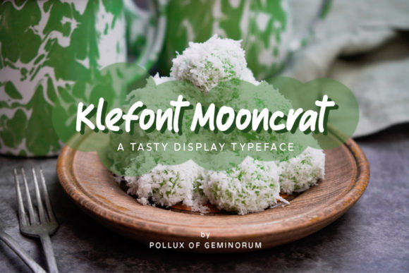 Klefont Mooncrat Font Poster 1