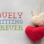 Knitting Font Poster 3