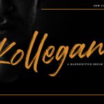 Kollegan Font Poster 1