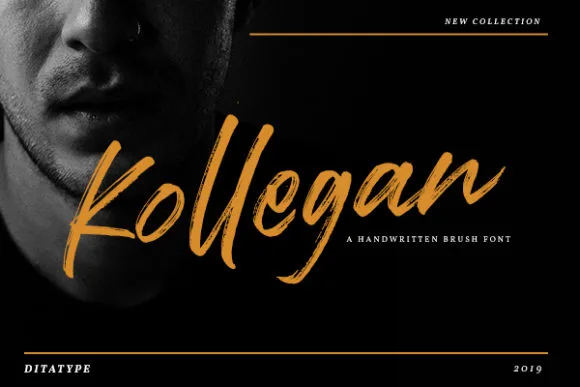 Kollegan Font Kollegan Font Poster 1