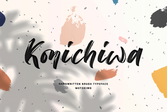 Konichiwa Font Poster 1