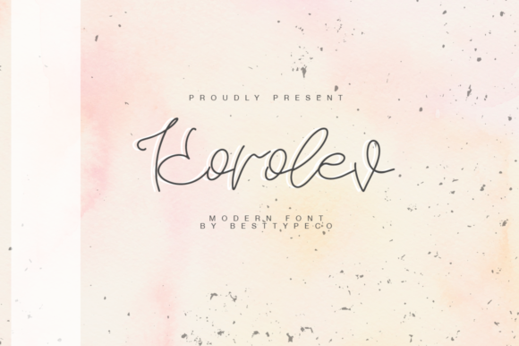 Korolev Font Korolev Font Poster 1