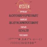 Kristen Font Poster 3