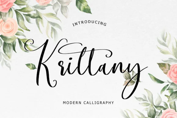 Krittany Font Krittany Font Poster 1