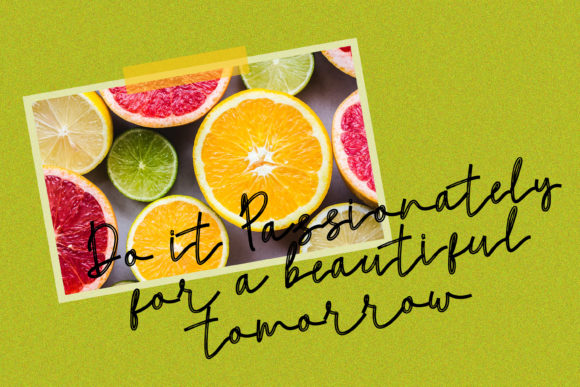 Kuy Lemonade Font Poster 3