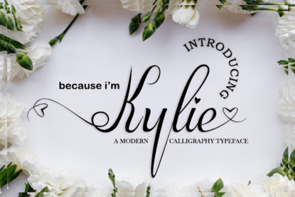 Kylie Font Poster 1