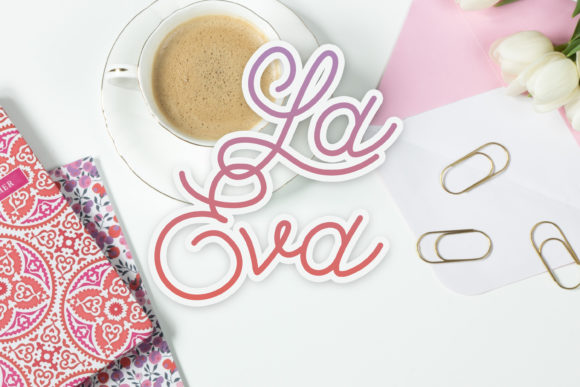 La Eva Font Poster 1