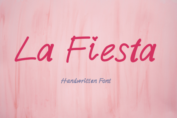 La Fiesta Font La Fiesta Font Poster 1