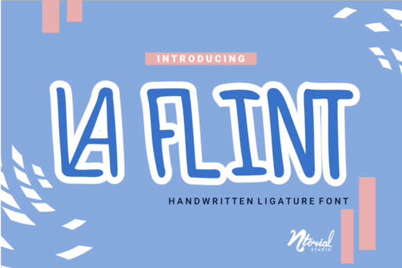 La Flint Font Poster 1