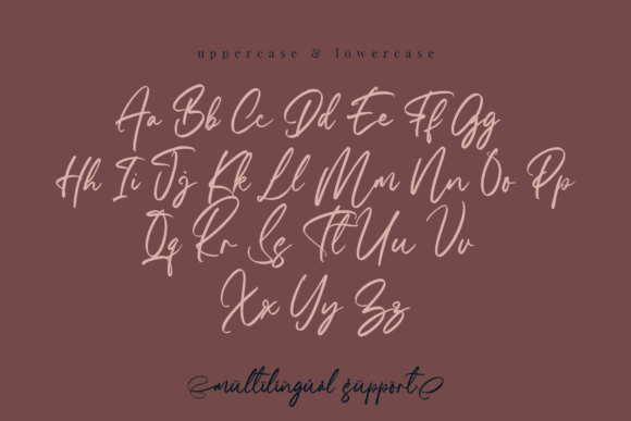 La Saffina Font Poster 11