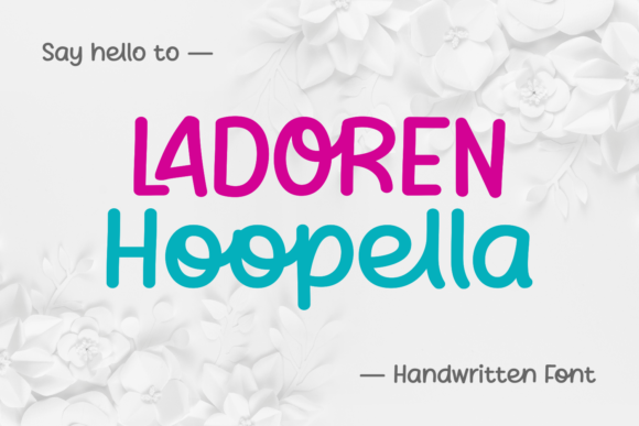 Ladoren Hoopella Font Ladoren Hoopella Font Poster 1