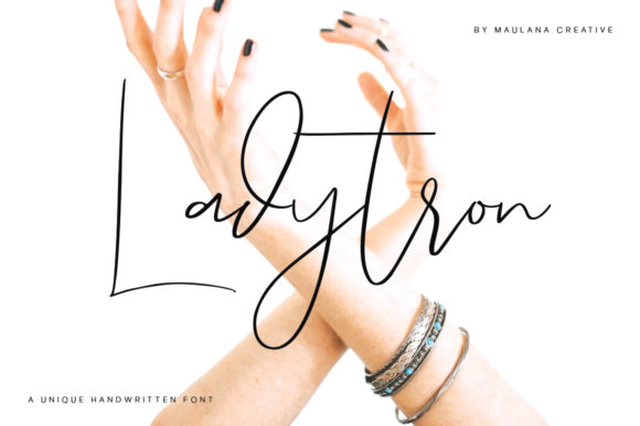 Ladytron Font