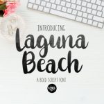 Laguna Beach Font Poster 1