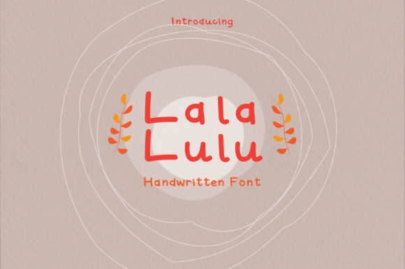 Lala Lulu Font Poster 1