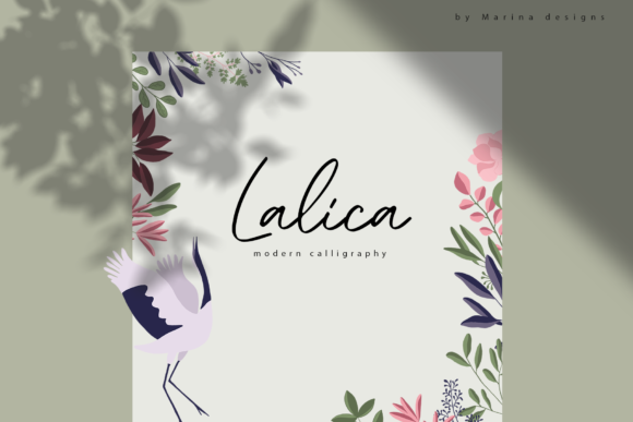 Lalica  Font Poster 1