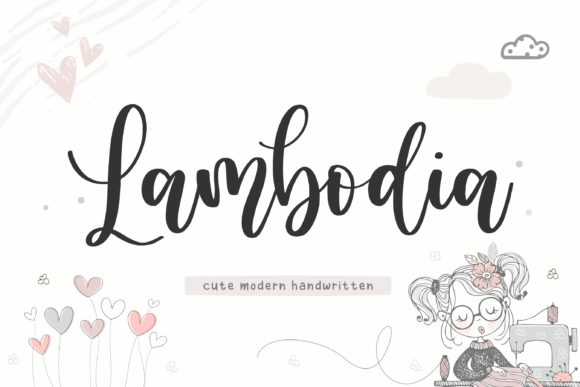 Lambodia Font Poster 1