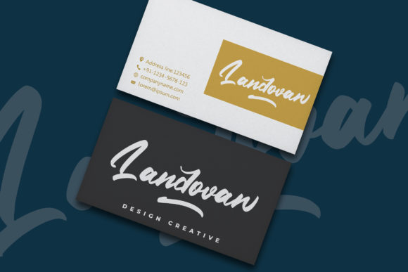 Lambreta Font Poster 6