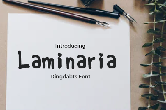Laminaria Font