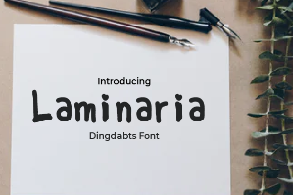 Laminaria Font Poster 1