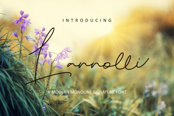 Lannolli Font Poster 1