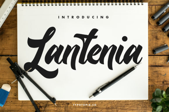 Lantenia Font Poster 1