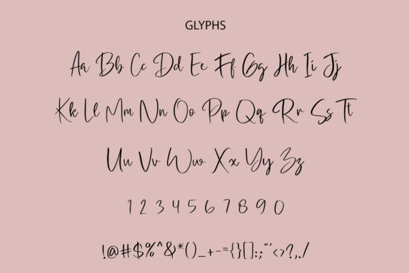 Lastory Font Poster 6