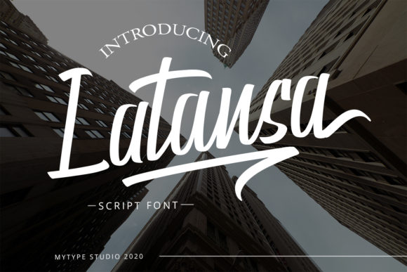 Latansa Font Poster 1