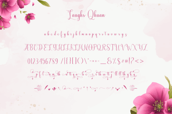 Laughs Qhuan Font Poster 5