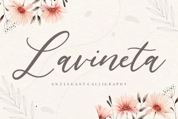 Lavineta Font Lavineta Font Poster 1
