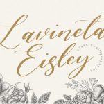 Lavineta Eisley Font Poster 1