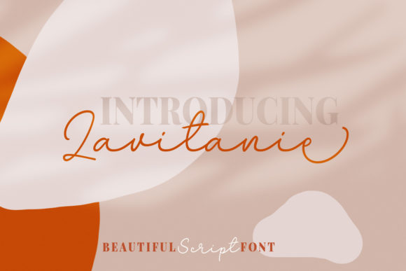 Lavitanie Font Poster 1