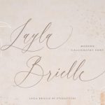 Layla Brielle Font Poster 1