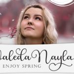 Layla Layli Font Poster 5