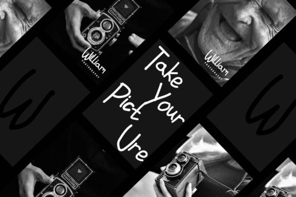 Leading Role Font Poster 5