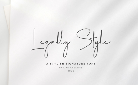 Legally Style Font