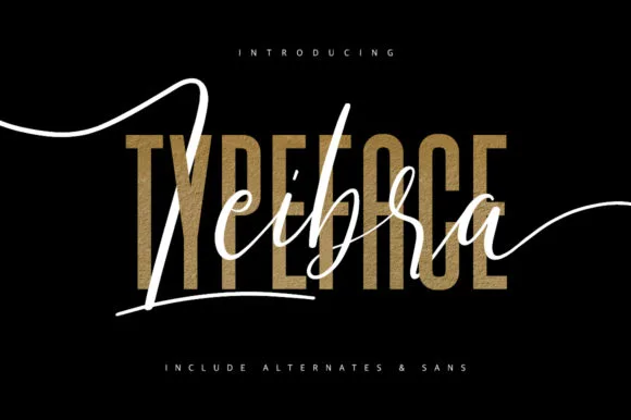 Leibra Font Leibra Font Poster 1