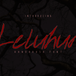 Leluhur Font Poster 1