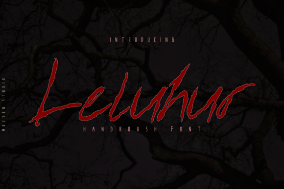 Leluhur Font Poster 1