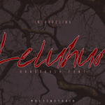 Leluhur Font Poster 10