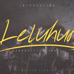 Leluhur Font Poster 1