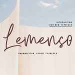 Lemenso Font Poster 1