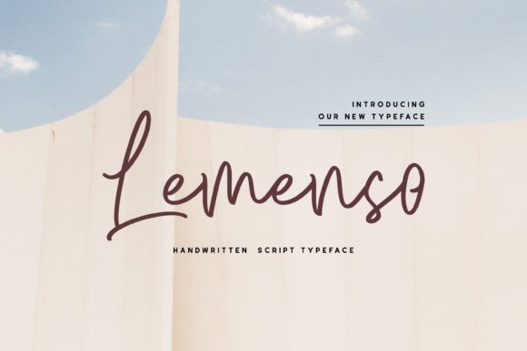 Lemenso Font Poster 1